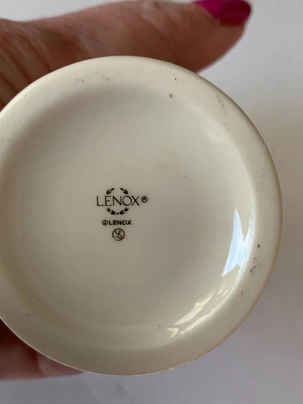 Vintage Lenox Rose Bud Vase Ivory Porcelain 24K Gold Trim Embossed Rose
